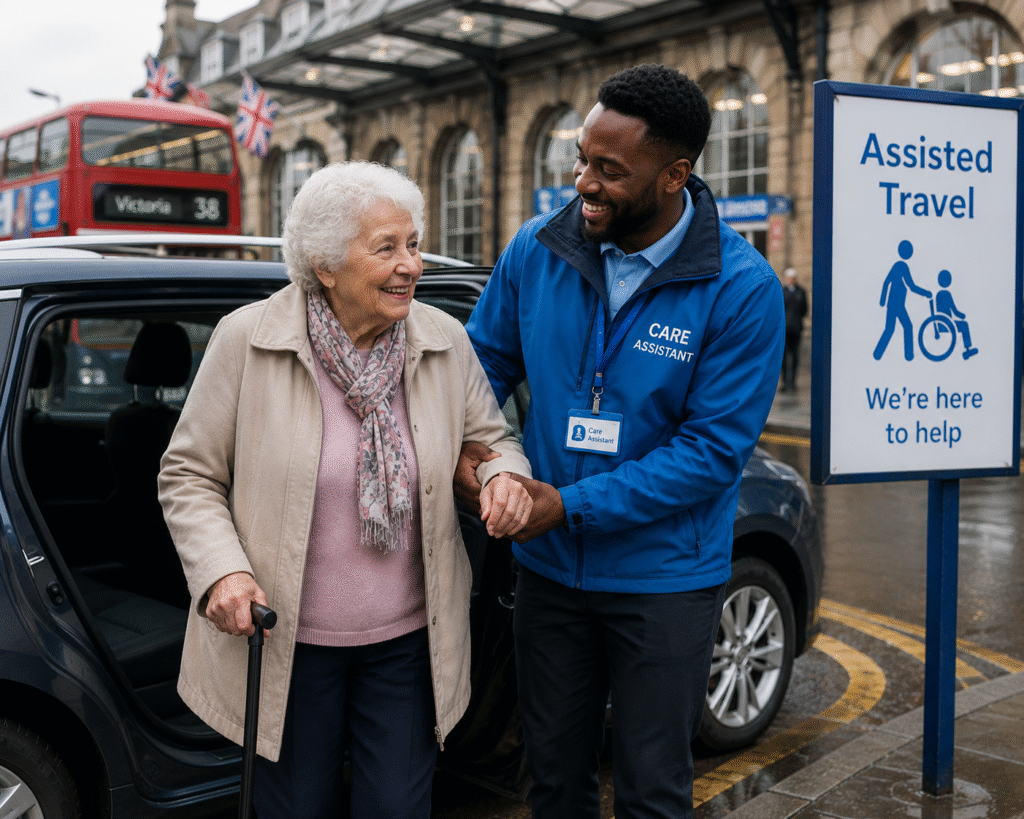 A Family’s Guide to Booking Assisted Travel for Elderly Loved Ones in the UK