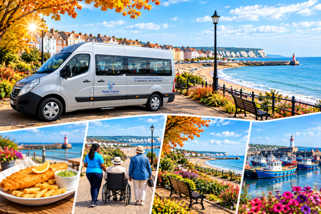Folkestone Autumn Shoreline & Seaside Lunch Escape