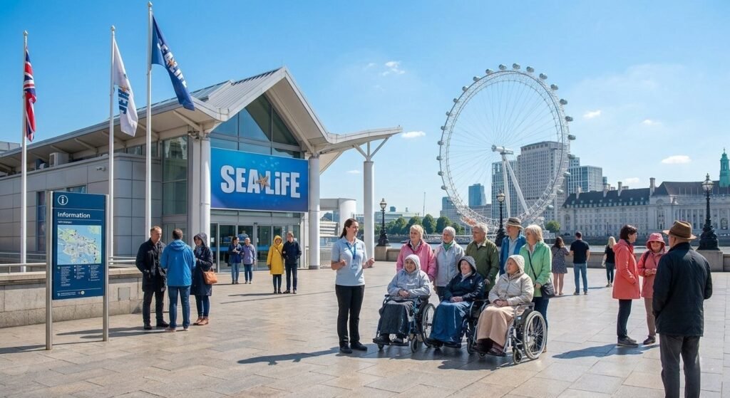 London Aquarium Assisted Day Trip